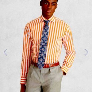 Brooks Brothers Golden Fleece Milano Poplin Dress Shirt